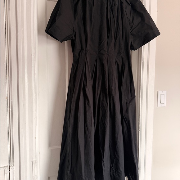 Banana Republic Poplin Black Dress with Open Back - Picture 11 of 13